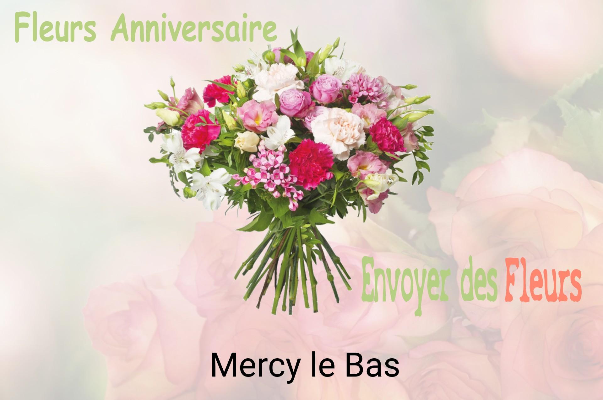 Bouquet de fleurs d’anniversaire livré à Mercy-le-Bas