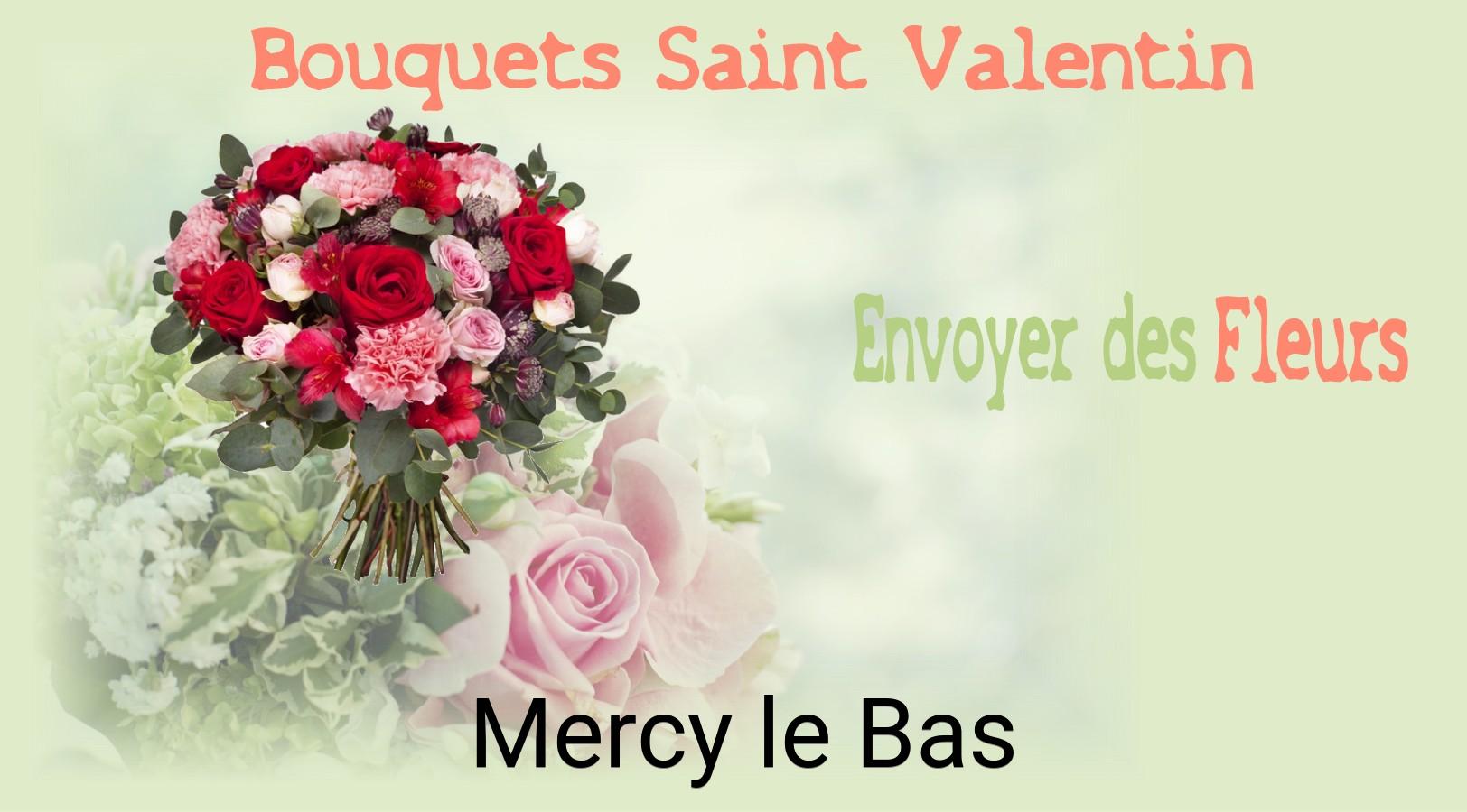 Roses de Saint-Valentin livrées à Mercy-le-Bas
